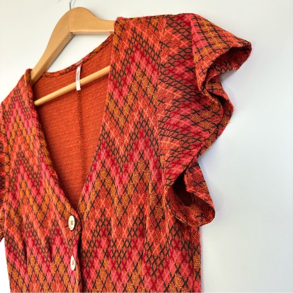 Free People Tribal Phoenix Playsuit Romper - Picture 7 of 14